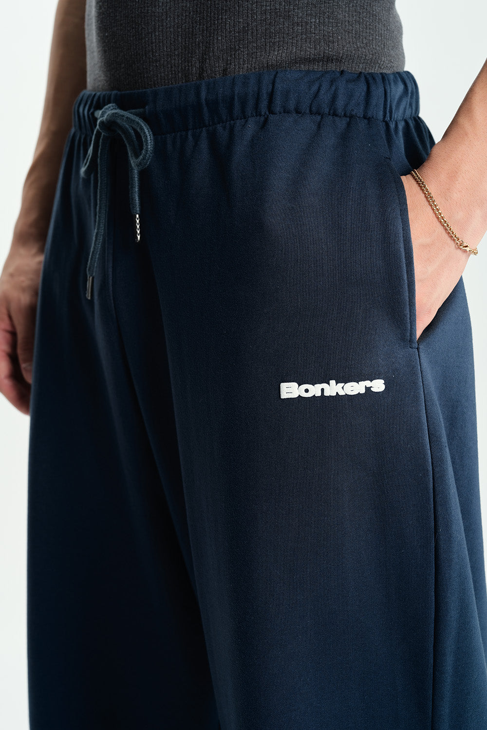 Blue Static Loose Fit Joggers - BonkersCorner