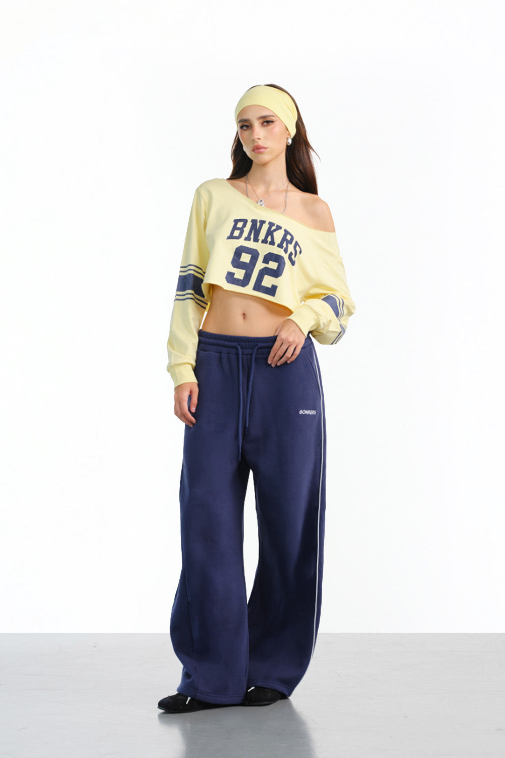 Varsity 92 Crop Sweatshirt - BonkersCorner