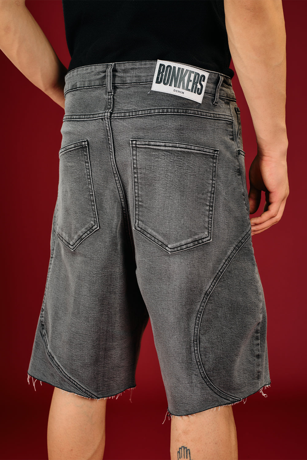 Vintage Black Jack Denim Bermuda Shorts - BonkersCorner