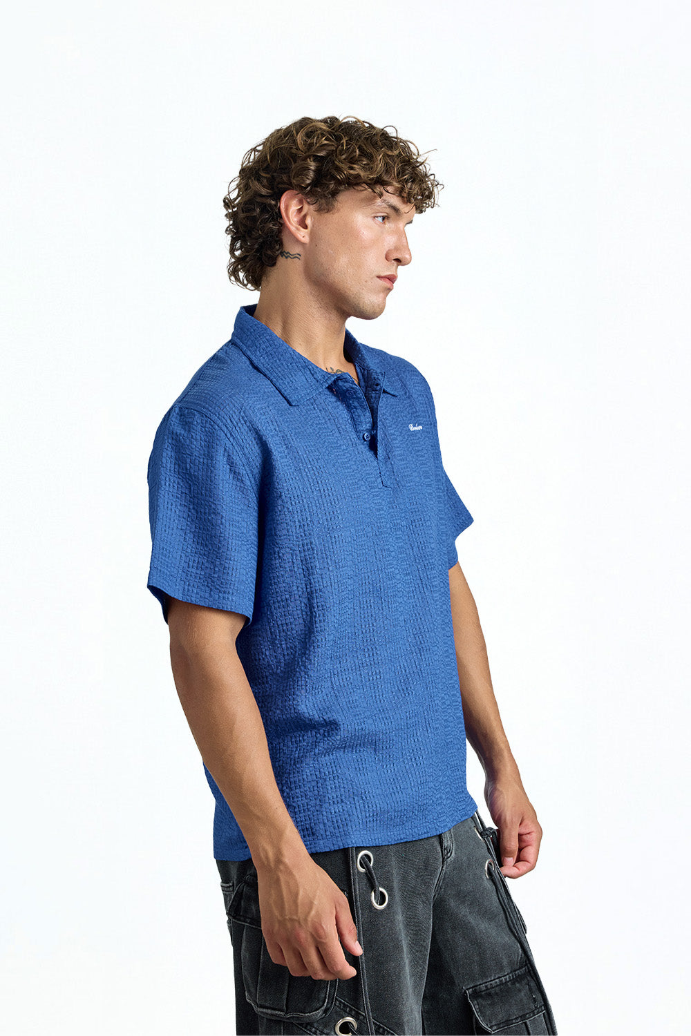 Vista Blue Polo - BonkersCorner