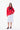 Web Crest Red Hoodie