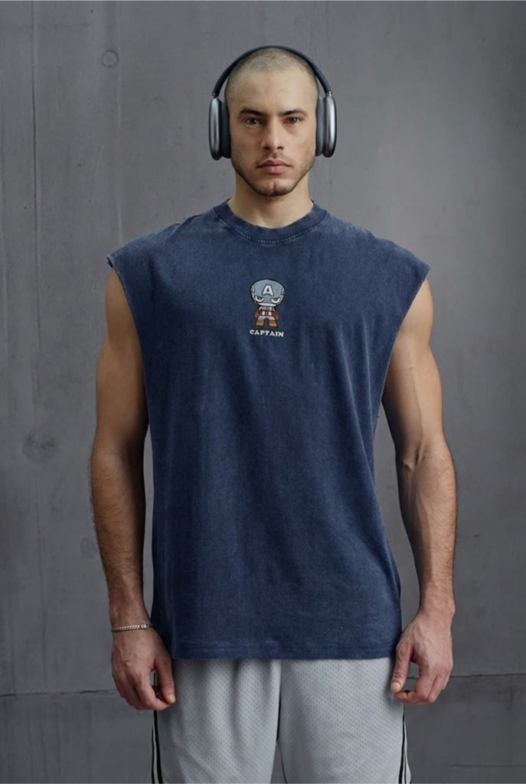 Toon Captain Vest Tank - BonkersCorner