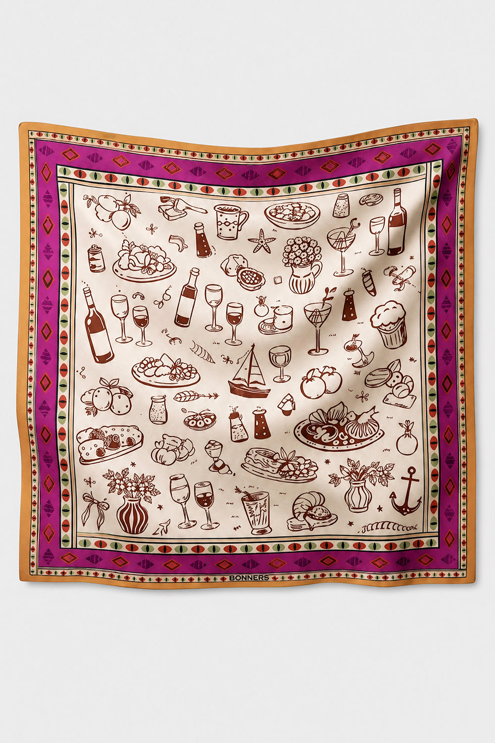 Wine & Dine Scarf