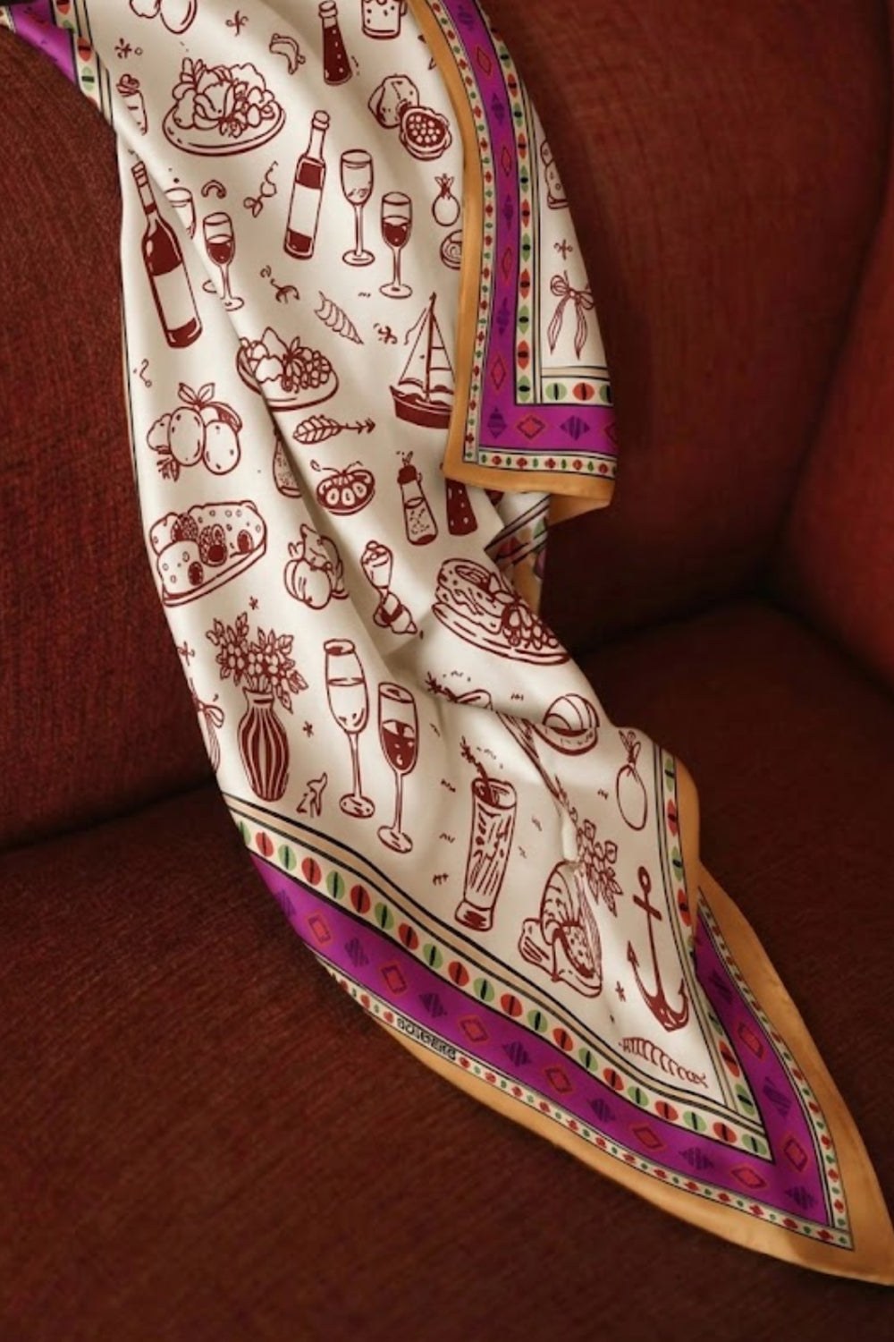 Wine & Dine Scarf