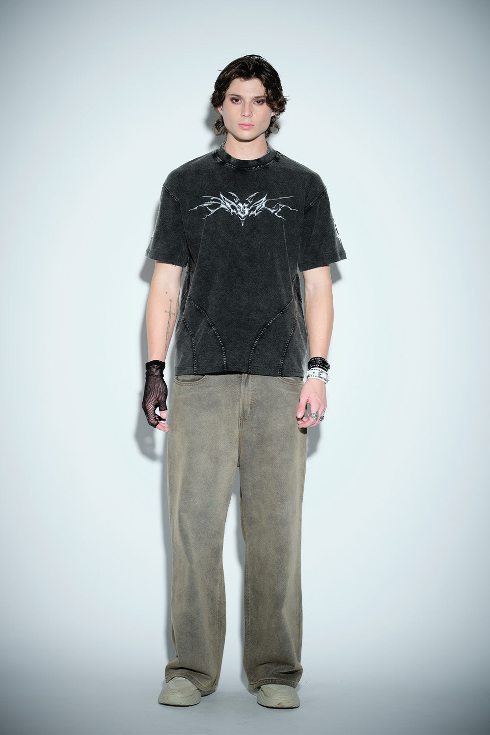Wired Wrath Oversized T-shirt - BonkersCorner