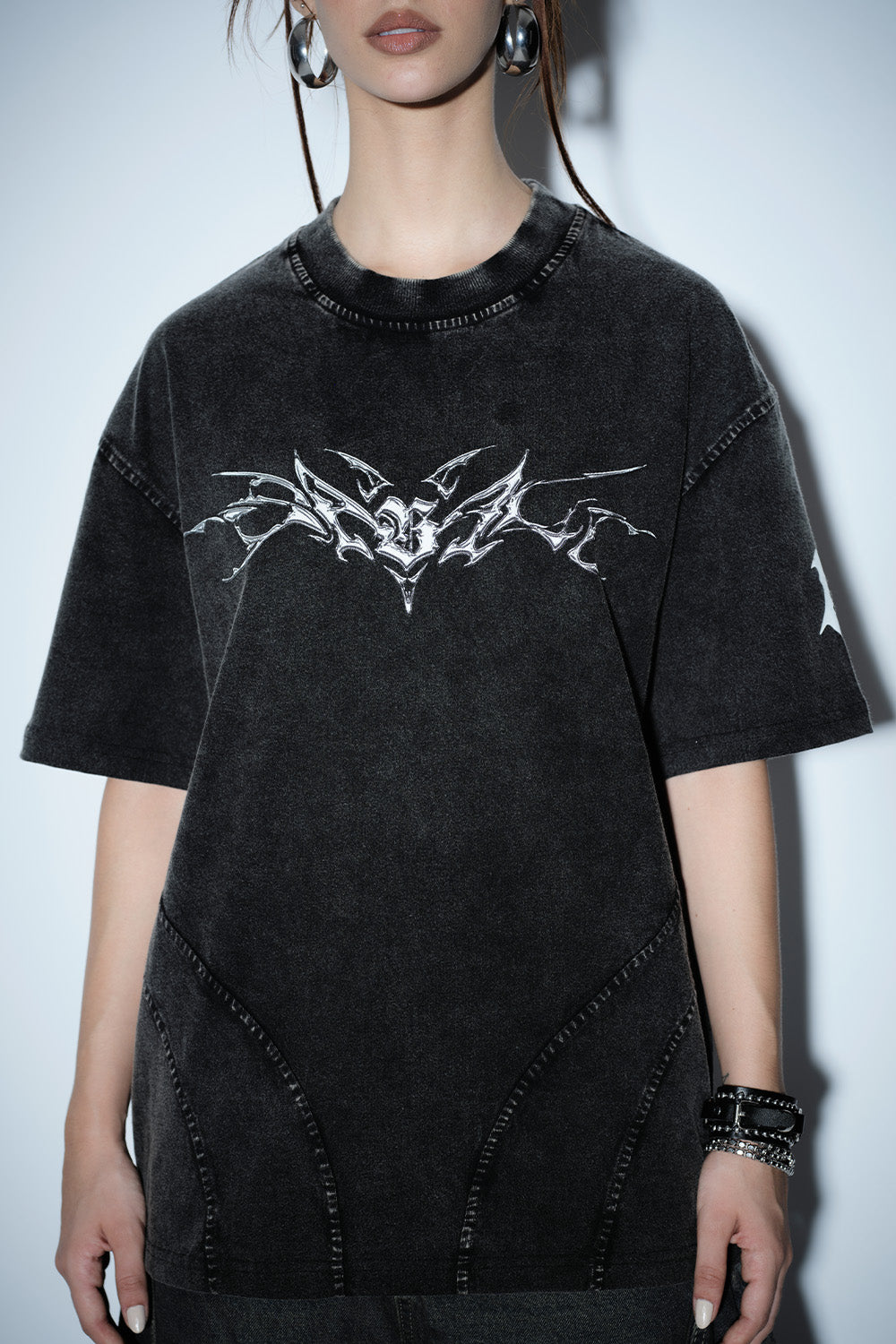 Wired Wrath Oversized T-shirt - BonkersCorner