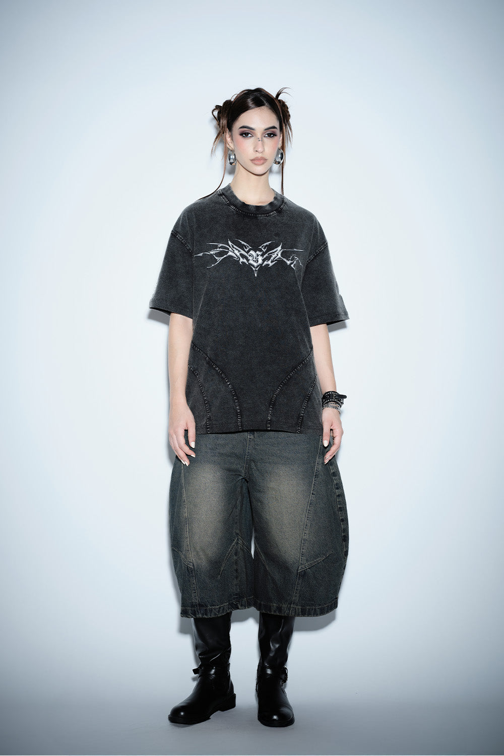 Wired Wrath Oversized T-shirt - BonkersCorner