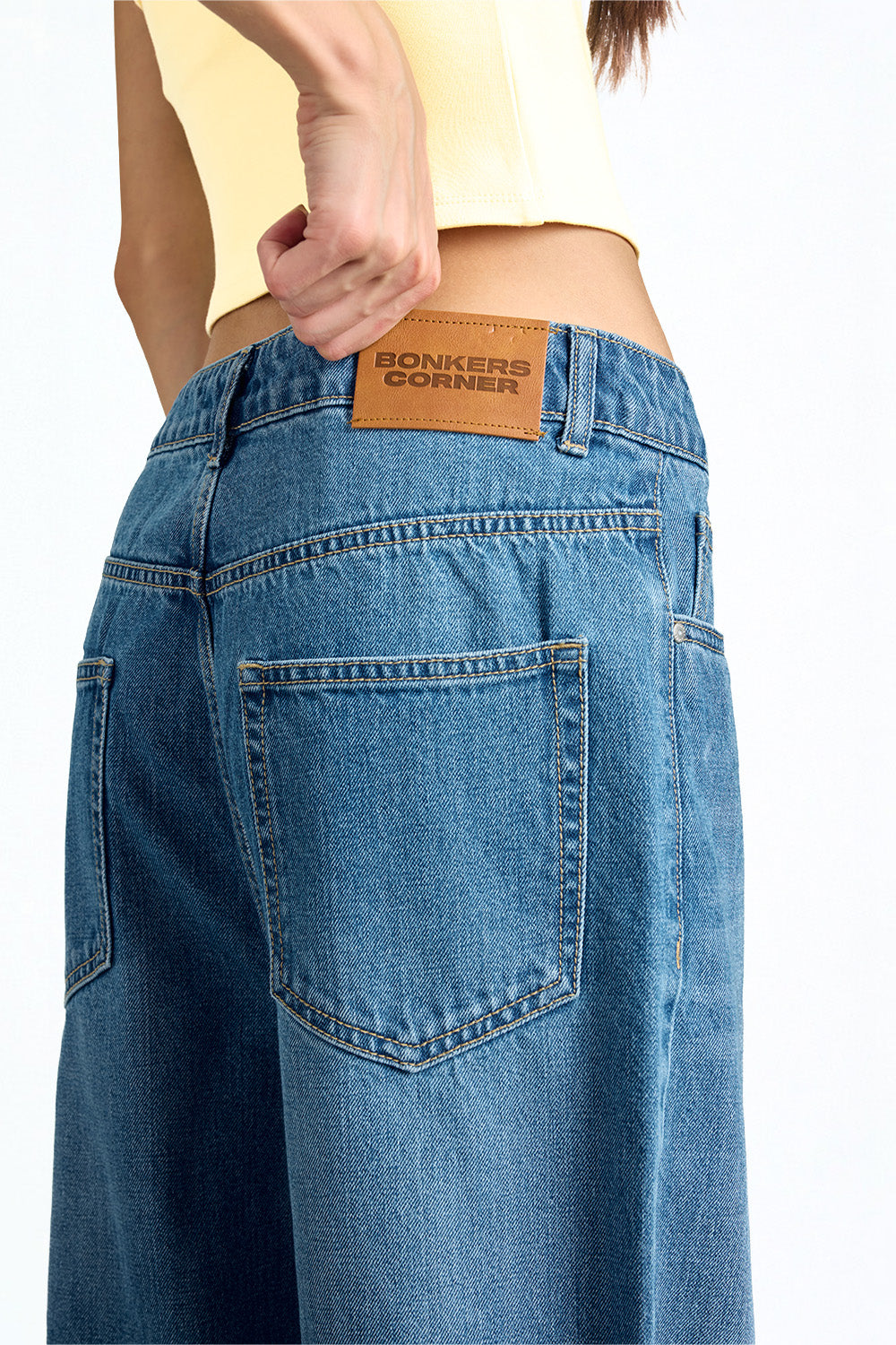 Wrecked Blue Distressed Jeans - BonkersCorner