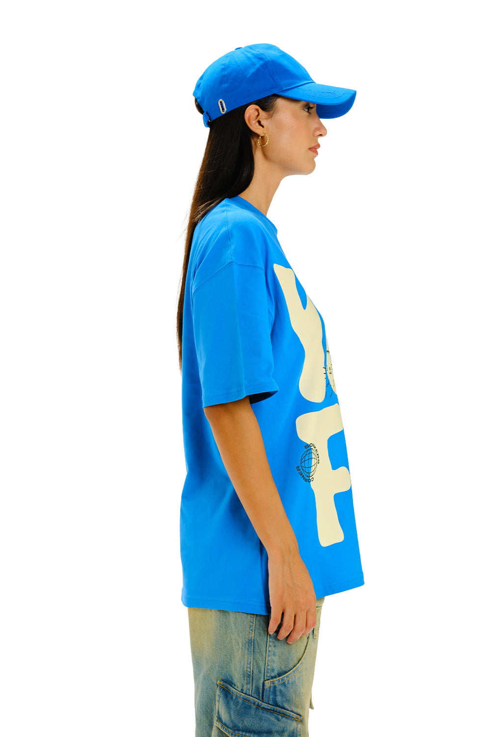 Yuck Fou Blue Oversized T-shirt - BonkersCorner