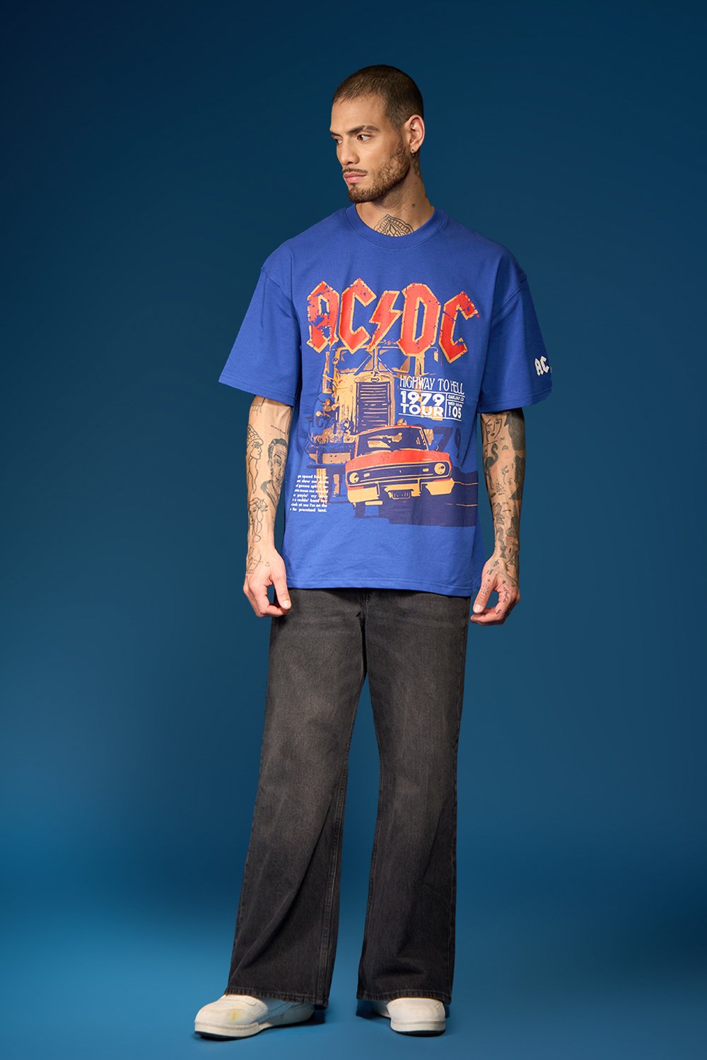 Buy AC/DC Oversized T-shirt | BonkersCorner