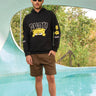 Ahoy Black Hoodie - BonkersCorner