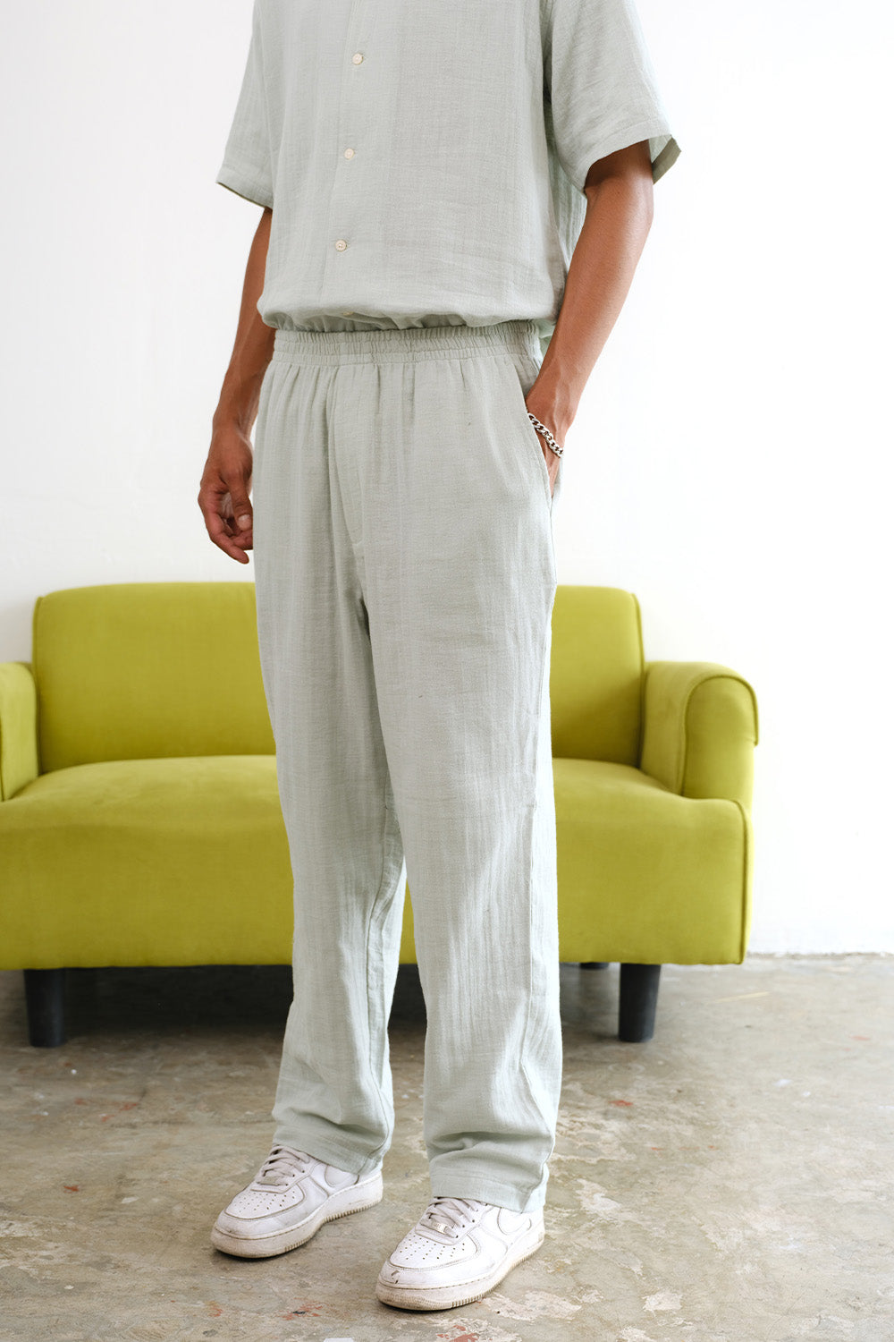 Aqua Cotton Organic Cotton GauzeÂ Pants - BonkersCorner