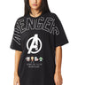 Avengers Miniature Figures Oversized T-shirt - BonkersCorner