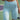 Baby Blue Ribbed Workout Shorts - BonkersCorner