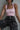 Baby Pink Polyamide Square Neck Top - BonkersCorner