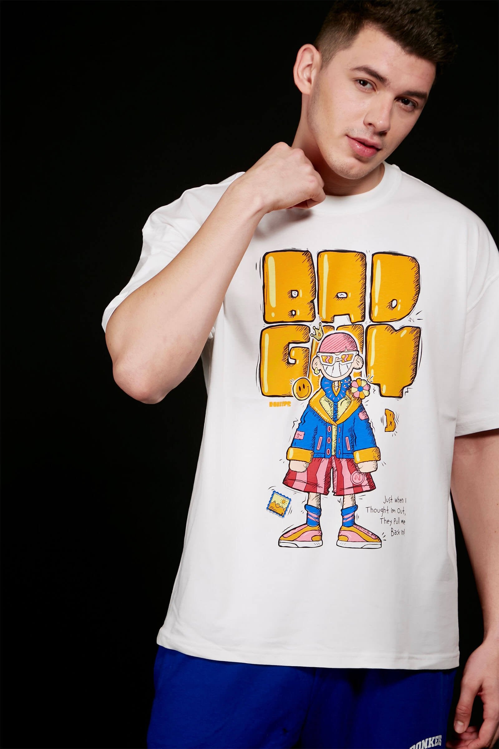 Bad Guy Oversized T-shirt - BonkersCorner
