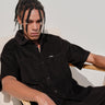 Black Corduroy Shirt - BonkersCorner