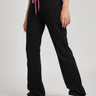 Black Flared Up Pants - BonkersCorner