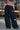 Black Heavyweight Cargo Pants With Pockets - BonkersCorner