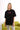 Black Main Character Oversized T-Shirt - BonkersCorner
