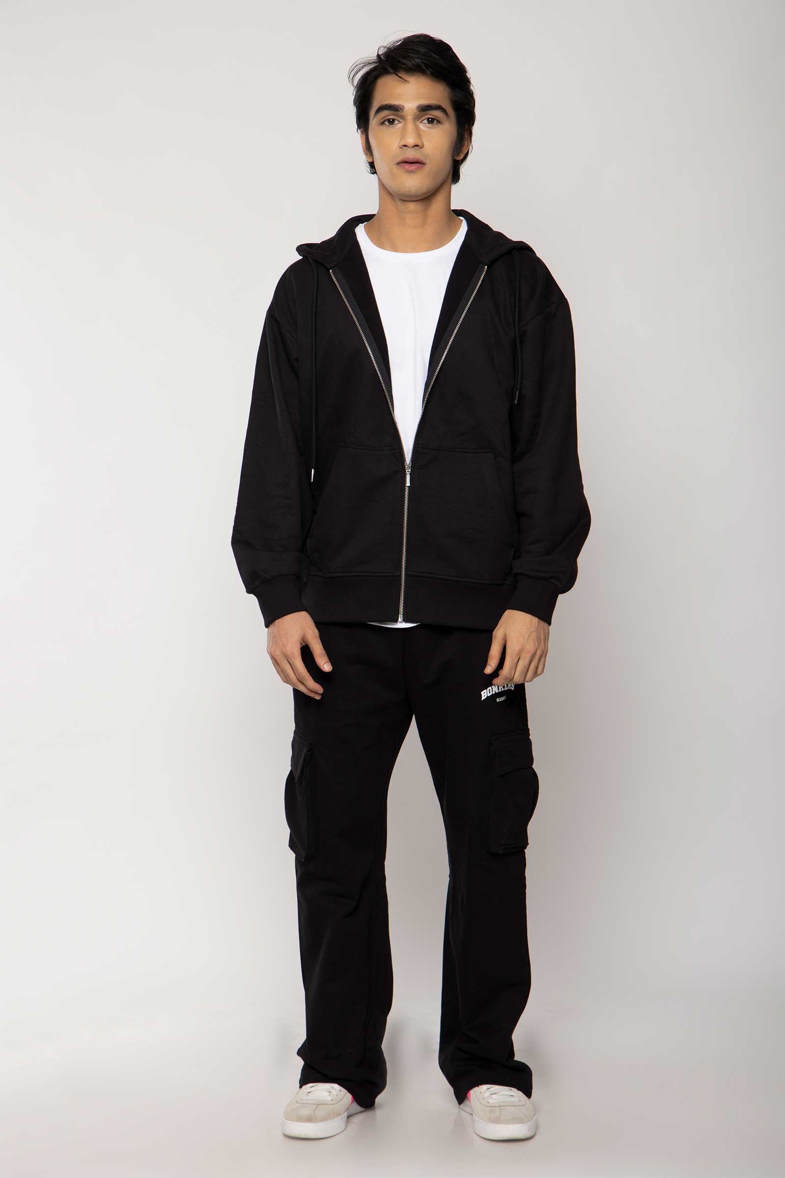 Black Oversized Zipper - BonkersCorner