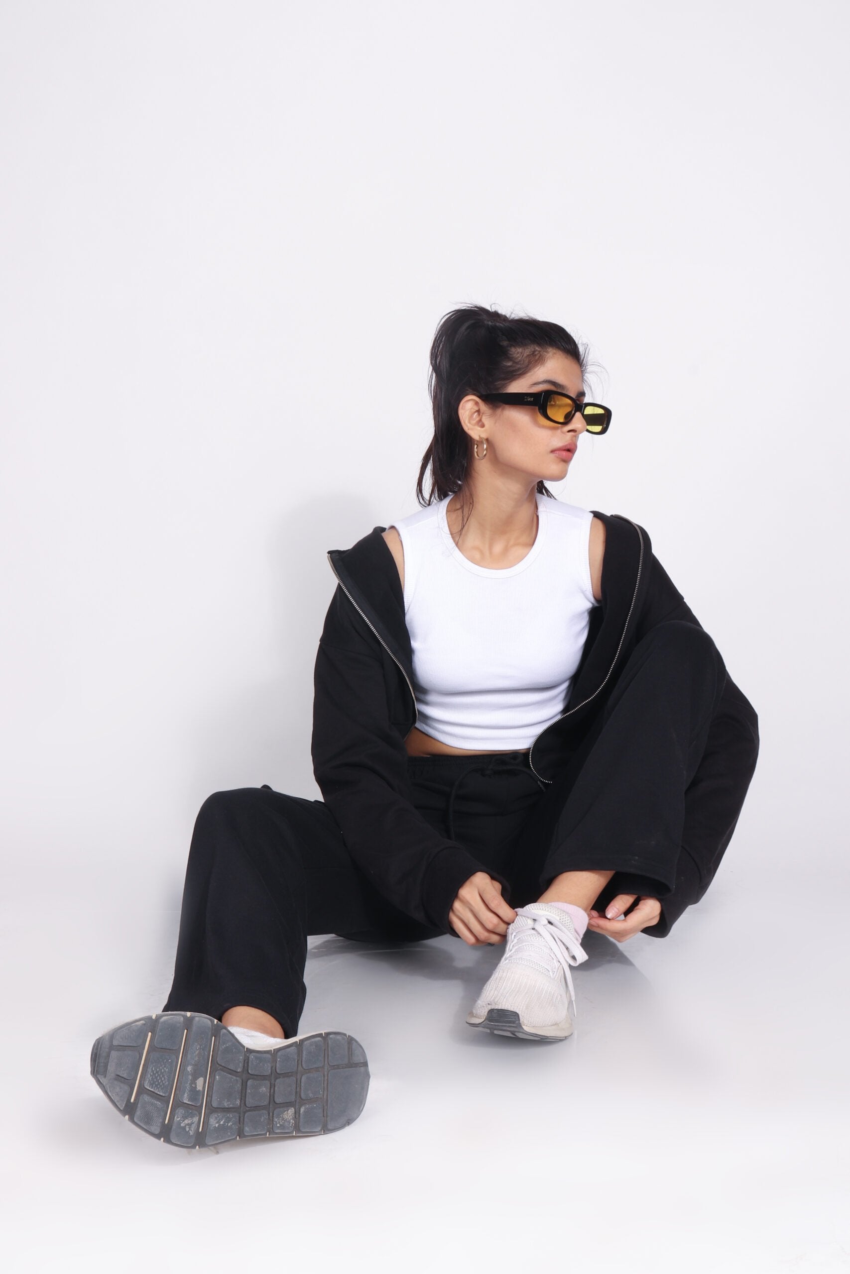 Black Oversized Zipper - BonkersCorner
