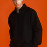 Black Polo Sweatshirt - BonkersCorner