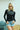 Black Polyamide Highneck Bodysuit - BonkersCorner