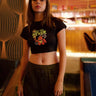 Black Sea You Never Raglan Sleeves Baby Tee - BonkersCorner