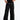 Black Sporty Deconstructed Loose Pants - BonkersCorner