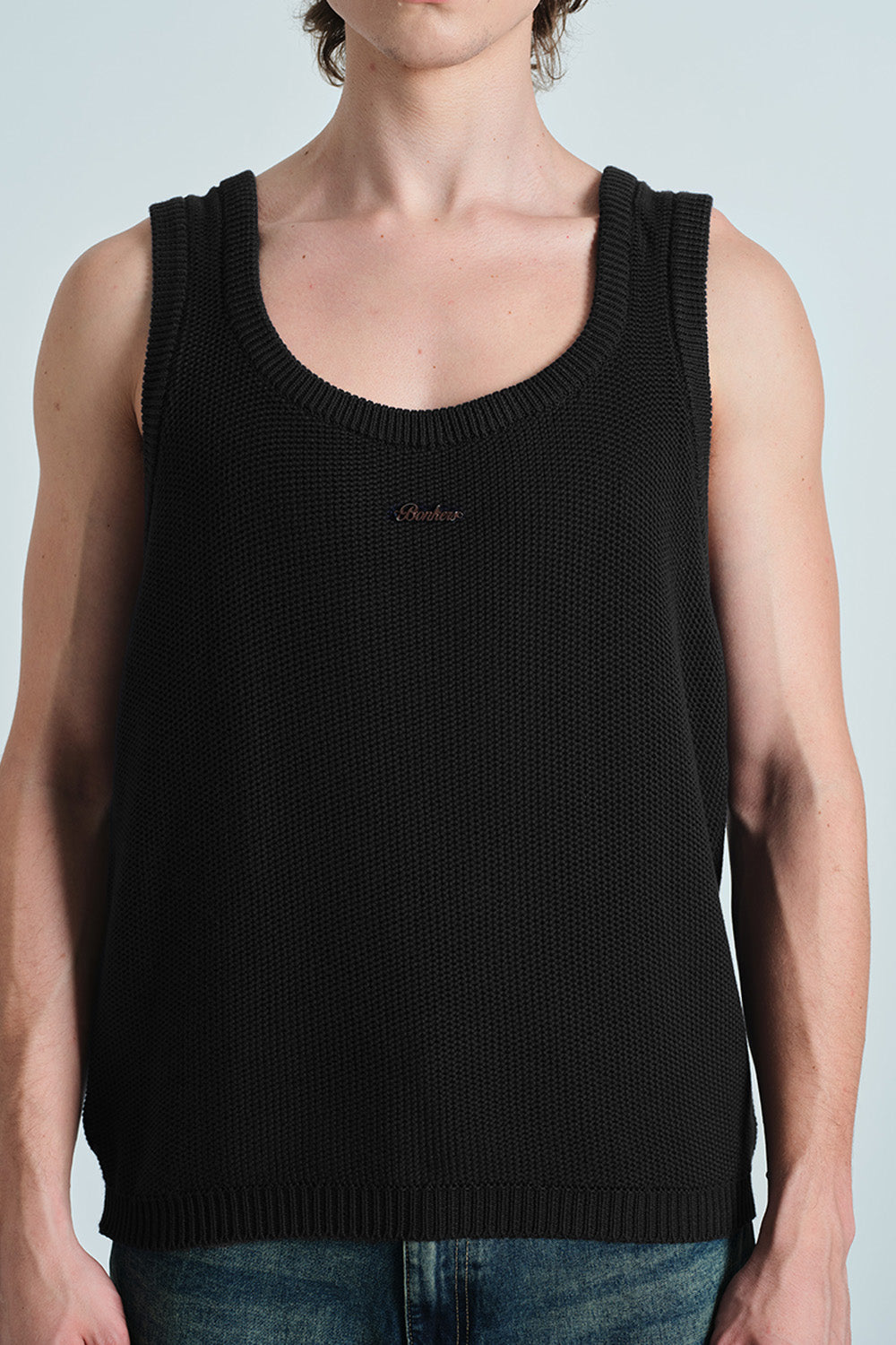 Black Knit Tank