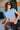 Blue Faded Crop Top - BonkersCorner