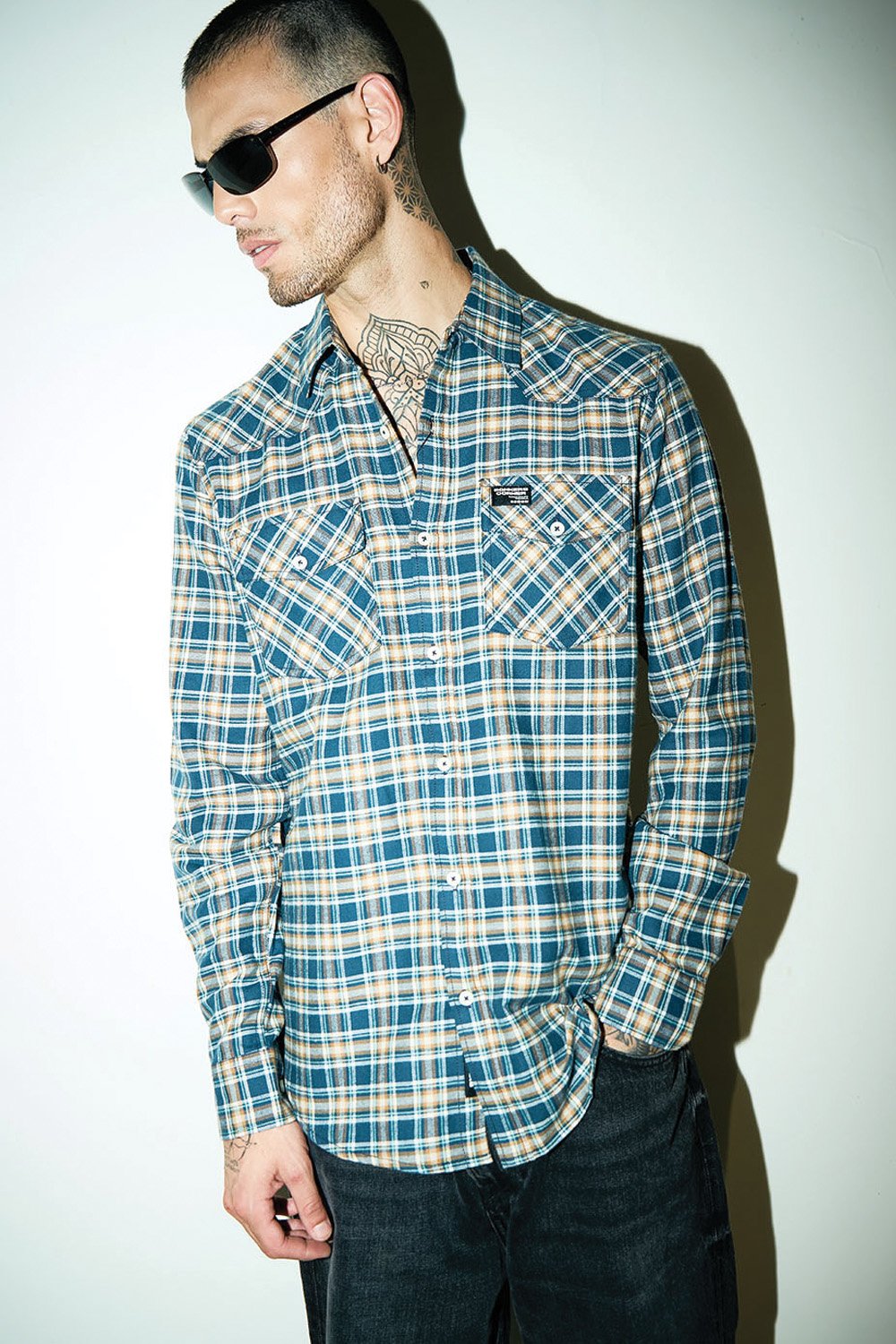 Blue Prussian Regular Fit Shirt - BonkersCorner