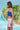 Blue SpongeBob Cami Crop Top - BonkersCorner