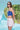 Blue SpongeBob Cami Crop Top - BonkersCorner