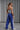 Blue Sporty Straight Fit Pants - BonkersCorner