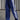 Blue Sporty Straight Fit Pants - BonkersCorner