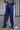 Blue Sporty Straight Fit Pants - BonkersCorner