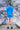 Blue Star Wars Oversized T-shirt - BonkersCorner