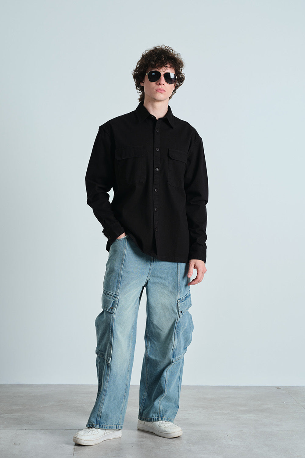 Black Troop Utility Shirt - BonkersCorner