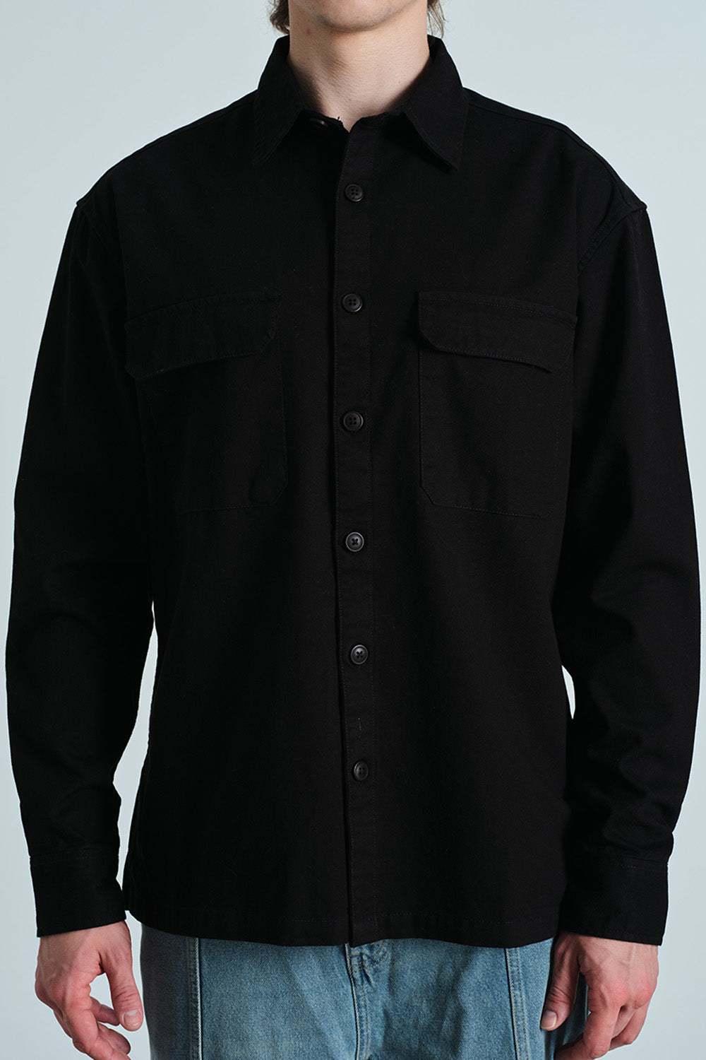 Black Troop Utility Shirt - BonkersCorner