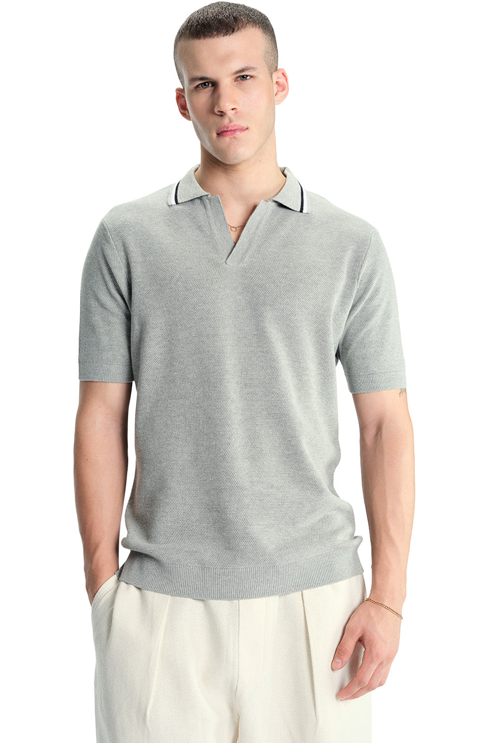 Ashblend Knit Polo