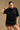 Black Shadow Paisley Oversized T-shirt