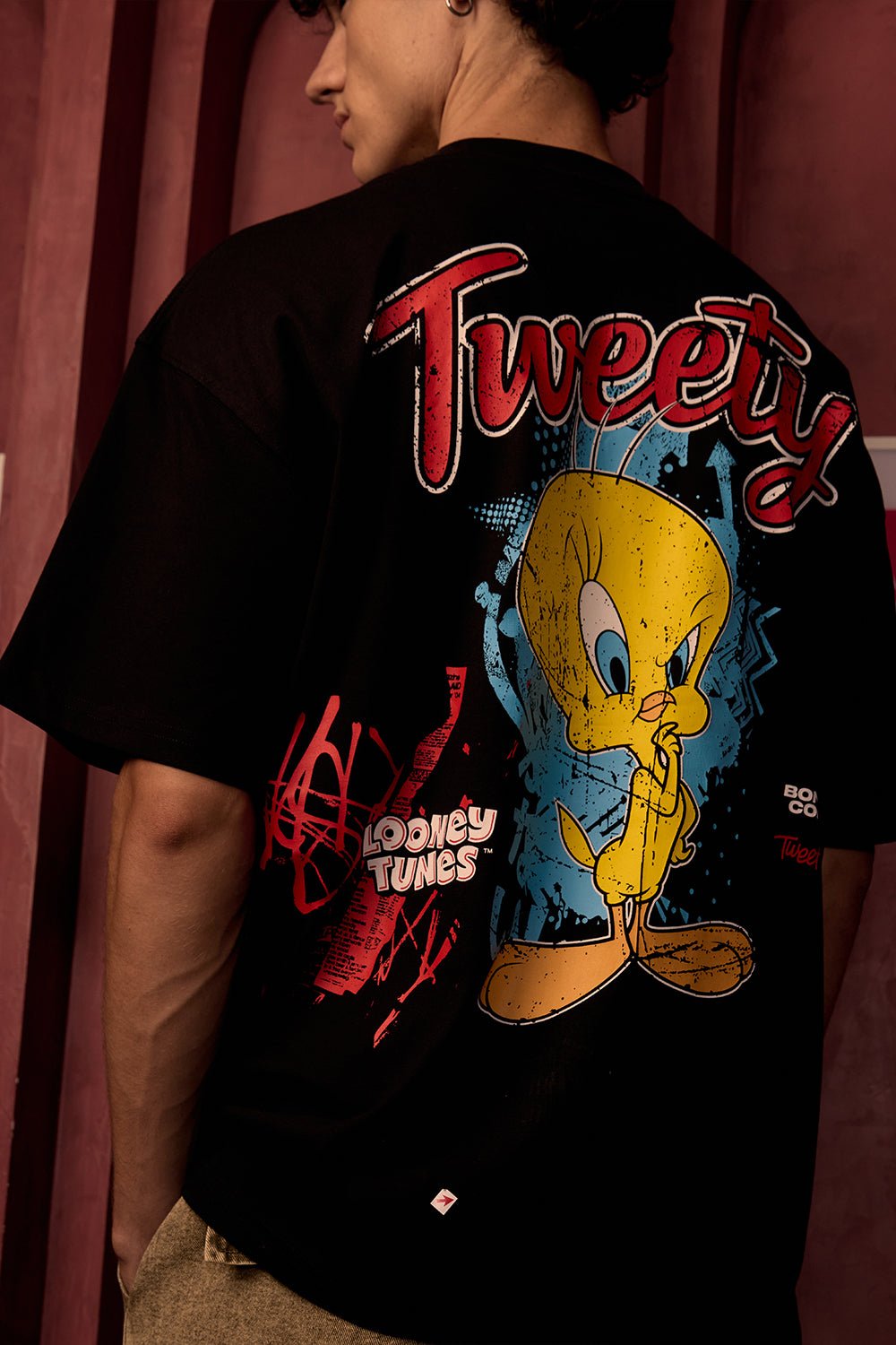 Tweety Oversized T-shirt - BonkersCorner