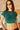 Bottle Green Faded Crop Top - BonkersCorner
