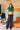Bottle Green Faded Crop Top - BonkersCorner