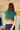 Bottle Green Faded Crop Top - BonkersCorner