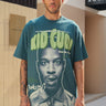 Bottle Green Kid Cudi Oversized T-shirt - BonkersCorner