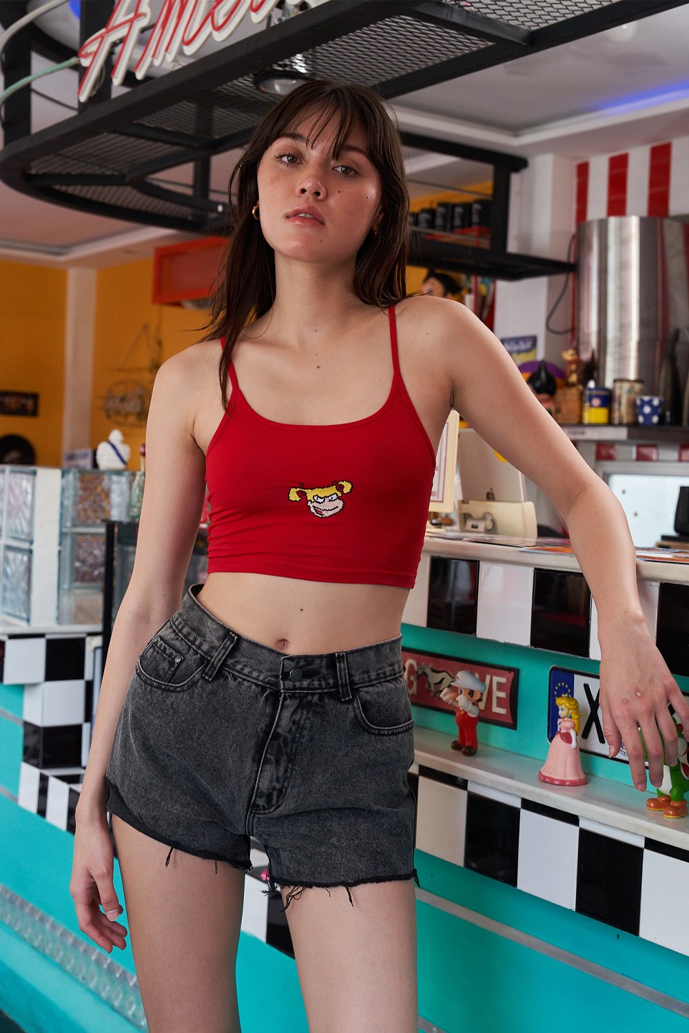 Bratty Pickles Red Cami Top - BonkersCorner