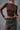 Brown Full Sleeves Polyamide Top - BonkersCorner
